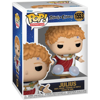 Figurka Funko POP Julius Novachrono - Black Clover anime - kolekcjonerski Wizard King Time Magic