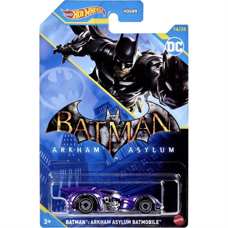Zabawka HOT WHEELS DC BATMAN SAMOCHÓD KOLEKCJONERSKI ARKHA - kolekcjonerska Mattel premium dla dzieci