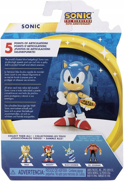 SONIC GO SEGA JAKKS PACIFIC SONIC 6CM - widok 2 opakowania szczegoly zabawka kolekcja