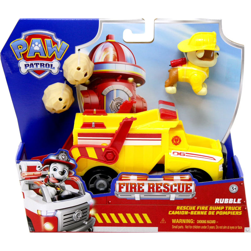 Zabawka PSI PATROL PAW PATROL POJAZD RATUNKOWY RESCUE FIRE - kolekcjonerska Spin Master premium dla dzieci