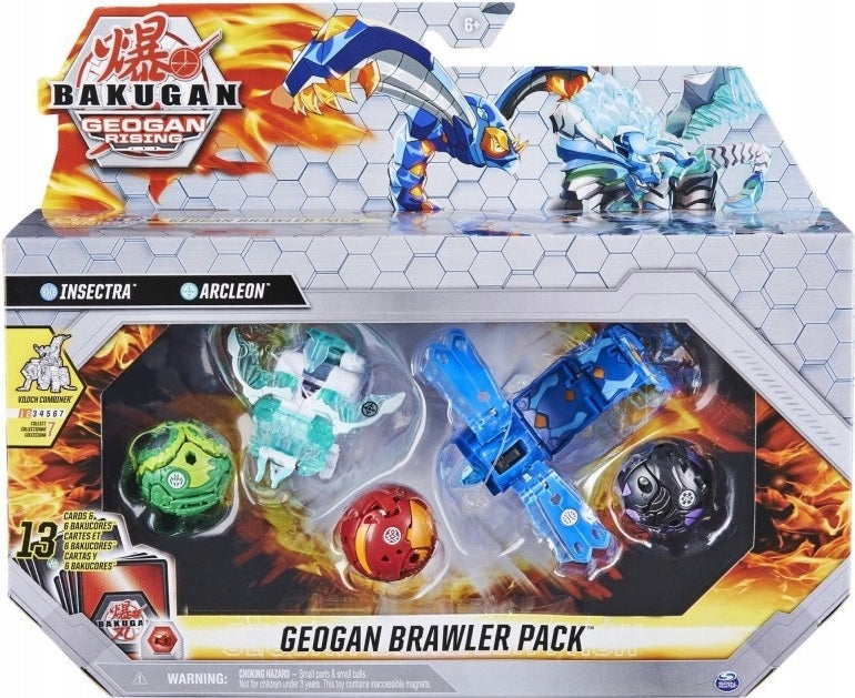 Zabawka BAKUGAN GEOGAN RISING BRAWLER PACK ARCLEON 5-PAK - kolekcjonerska premium zabawki Aseo dla dzieci