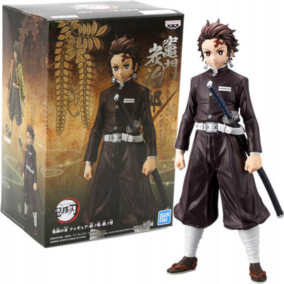 Zabawka DEMON SLAYER BANPRESTO  TANJIRO KAMADO 15cm - kolekcjonerska premium zabawki Aseo dla dzieci
