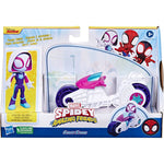 SPIDEY I SUPER KUMPLE MARVEL MOTOCYKL +  - widok 6 opakowania Hasbro szczegoly kolekcja