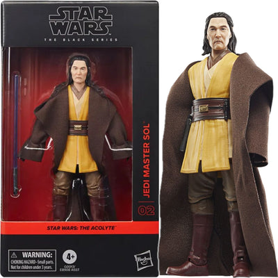 STAR WARS THE BLACK SERIES ACOLYTE ORYGINALNA FIGURKA JEDI MASTER SOL G0013