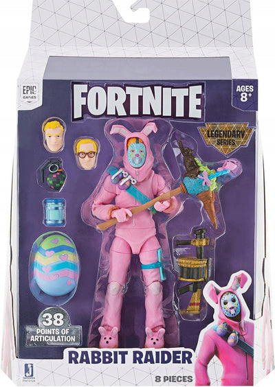 Zabawka FORTNITE LEGENDARY SERIES RABBIT RAIDER 15cm - kolekcjonerska premium zabawki Aseo dla dzieci
