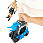 WWE WREKKIN' SLAM 'N STACK FORKLIFT WÓZE - widok 3 opakowania szczegoly zabawka kolekcja