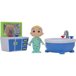 COCOMELON ZESTAW JAZWARES CZAS NA KĄPIEL - widok 4 opakowania Jazwares szczegoly kolekcja