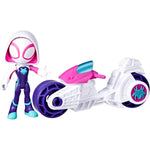 SPIDEY I SUPER KUMPLE MARVEL MOTOCYKL +  - widok 5 opakowania Hasbro szczegoly kolekcja
