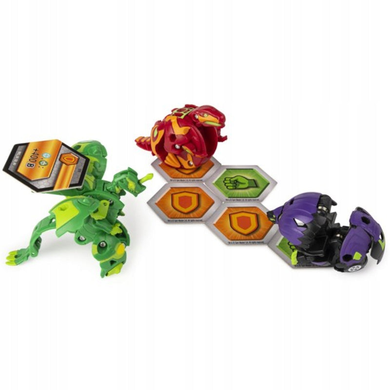BAKUGAN ARMORED ALLIANCE DRAGONOID TROX  - widok 4 opakowania szczegoly zabawka kolekcja