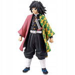 DEMON SLAYER BANPRESTO  GIYU TOMIOKA 15c - widok 4 opakowania szczegoly zabawka kolekcja