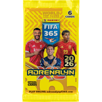 ADRENALYN XL FIFA 365 PANINI KARTY PIŁKARSKIE SASZETKA Z KARTAMI 2026