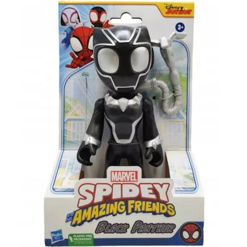 Zabawka SPIDEY I SUPER KUMPLE MARVEL RUCHOMA  BLACK PANTHE - kolekcjonerska Hasbro premium dla dzieci fanow
