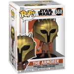Figurka Funko POP STAR WARS BOBBLE-HEAD   THE ARMORER 668 - kolekcjonerska premium dla fanow kolekcjonerow