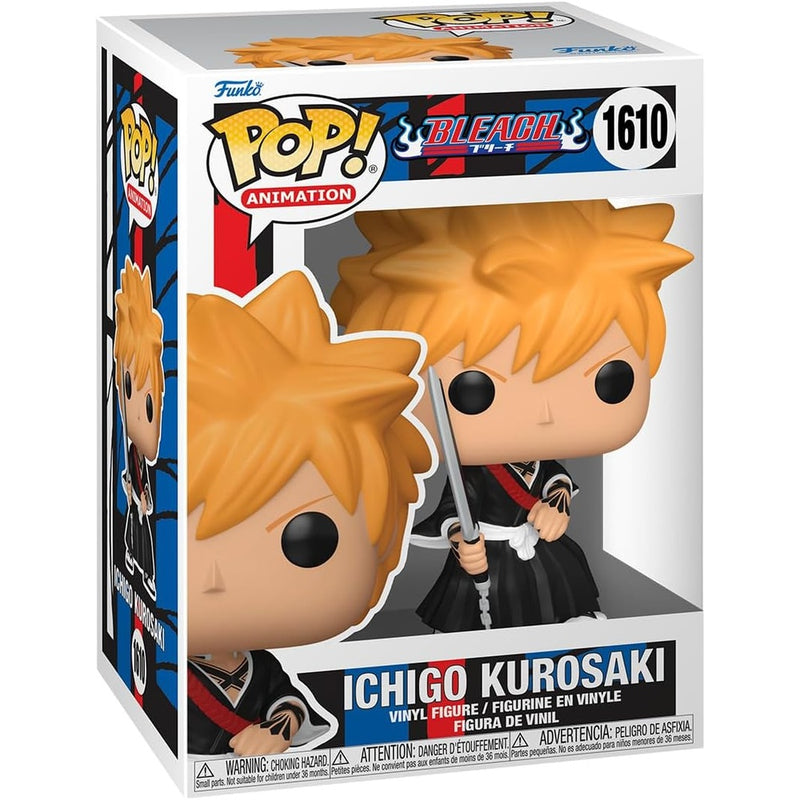 Figurka Funko POP Ichigo Kurosaki - Bleach anime - kolekcjonerski Shinigami Soul Reaper orange hair