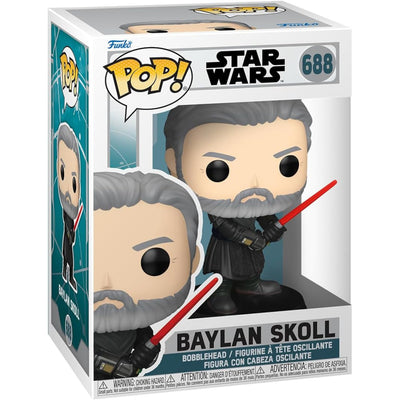 Figurka Funko POP STAR WARS BOBBLE-HEAD ORYGINALNA  BAYLAN SKOLL 688 - kolekcjonerska premium SEO optimized fi