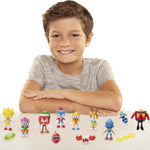 SONIC THE HEDGEHOG 12 RUCHOMYCH FIGUREK  - widok 2 JAKKS Pacific opakowanie szczegoly