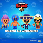 BRAWL STARS RUCHOMA KOLEKCJONERSKA  AKCJ - widok 6 opakowania szczegoly zabawka kolekcja