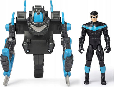 BATMAN DC COMICS  NIGHTWING MEGA GEAR 10 - widok 2 opakowania szczegoly zabawka kolekcja