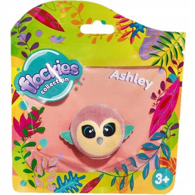 FLOCKIES  PAPUGA ARA ASHLEY TM TOYS - widok 2 opakowania szczegoly zabawka kolekcja collectible