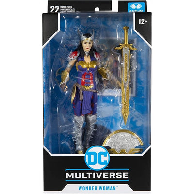 DC MULTIVERSE MCFARLANE TOYS  WONDER WOM - widok 2 opakowania szczegoly zabawka kolekcja