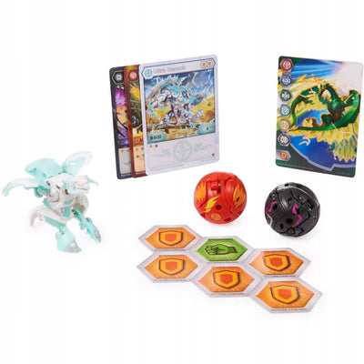 BAKUGAN EVOLUTIONS ZESTAW STARTOWY 3-PAK - widok 2 opakowania szczegoly zabawka kolekcja