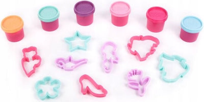 CIASTOLINA OKIDOKI ZESTAW DISNEY PRINCES - widok 2 opakowania szczegoly zabawka kolekcja