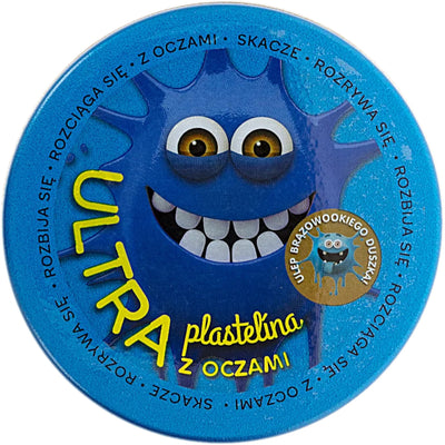 Zabawka ULTRA PLASTELINA Z OCZAMI EPEE NIEBIESKA 80g - kolekcjonerska Epee premium dla dzieci
