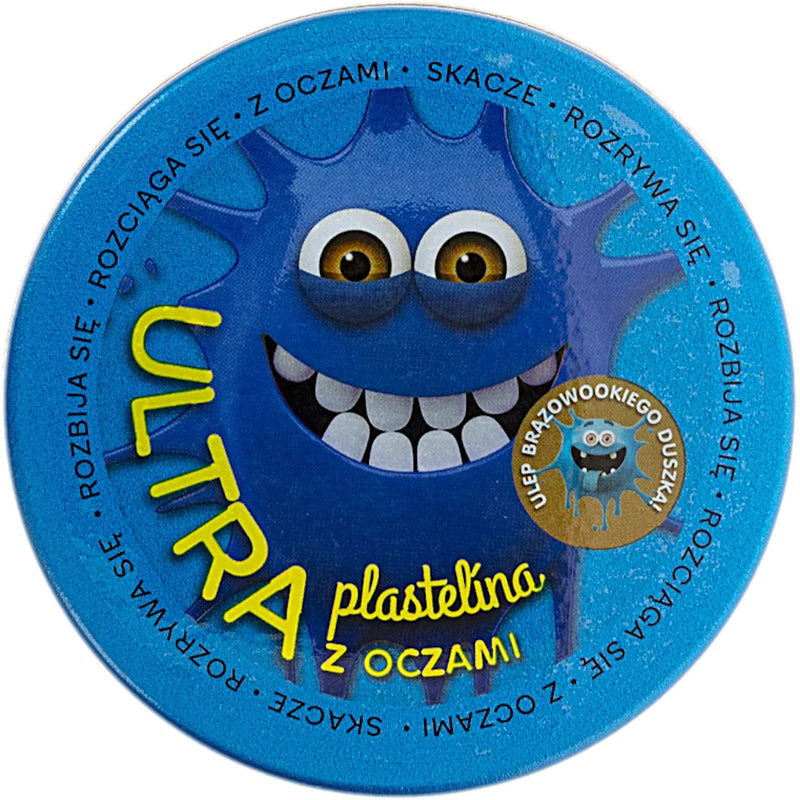 Zabawka ULTRA PLASTELINA Z OCZAMI EPEE NIEBIESKA 80g - kolekcjonerska Epee premium dla dzieci