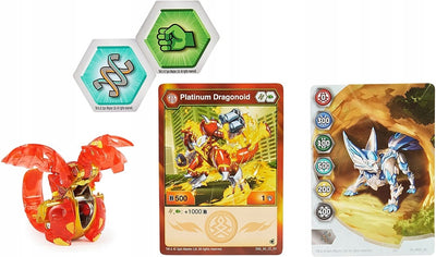 BAKUGAN EVOLUTIONS PLATINUM SERIES PYRUS - widok 2 opakowania szczegoly zabawka kolekcja