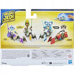 STAR WARS PRZYGODY MŁODYCH JEDI NUBS + Ś - widok 5 opakowania szczegoly zabawka kolekcja