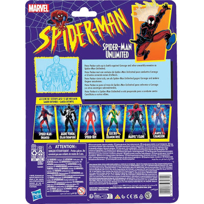 MARVEL COMICS SPIDER-MAN NANO-TECH SUIT  - widok 2 opakowania Hasbro szczegoly kolekcja