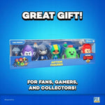 BRAWL STARS RUCHOME FIGURKI ZADYMIARZE 5 - widok 2 opakowania szczegoly zabawka kolekcja