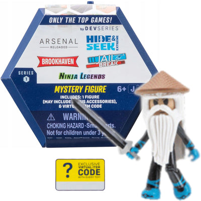Zabawka DEVSERIES ROBLOX MYSTERY FIGURE SERIA 1 NIESPODZIA - kolekcjonerska Jazwares premium dla dzieci fanow