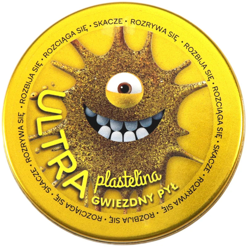 Zabawka ULTRA PLASTELINA GWIEZDNY PYŁ EPEE ŻÓŁTA 80g - kolekcjonerska Epee premium dla dzieci