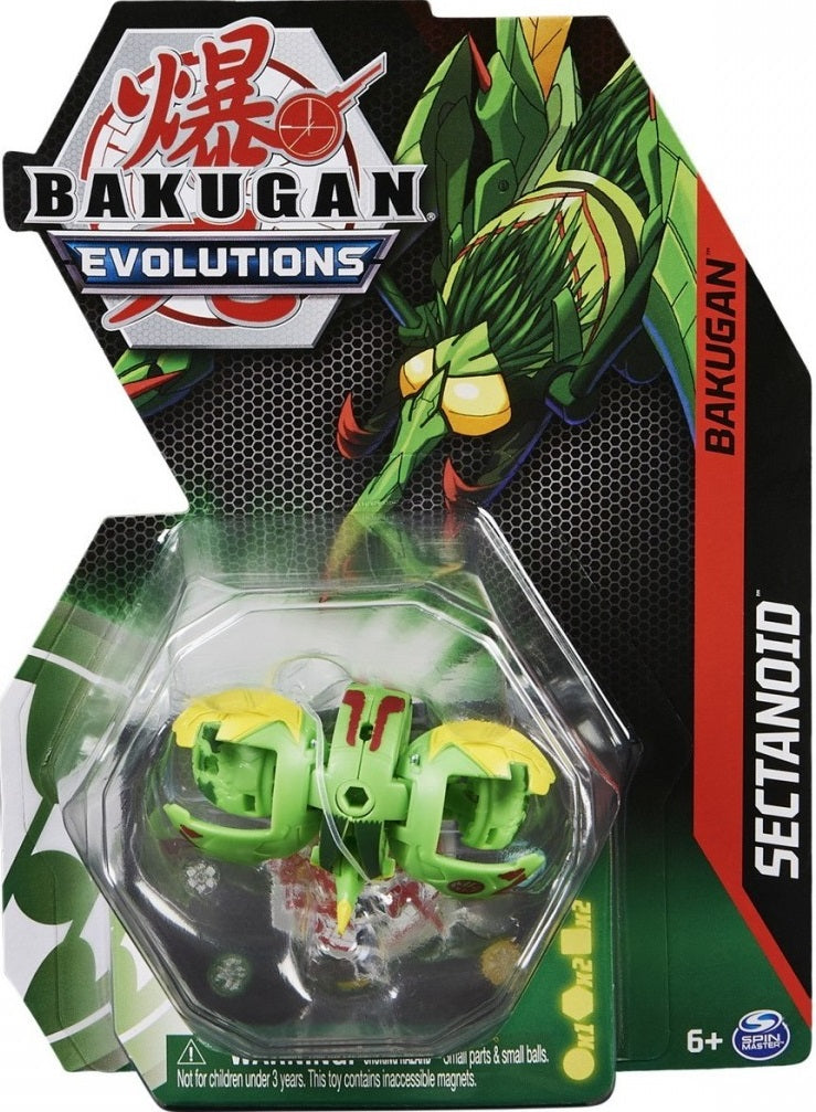 Zabawka BAKUGAN EVOLUTIONS  KULA VENTUS SECTANOID - kolekcjonerska premium zabawki Aseo dla dzieci