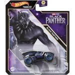 Zabawka HOT WHEELS MARVEL CHARACTER CARS AUTKO CZARNA PANT - kolekcjonerska Mattel premium dla dzieci
