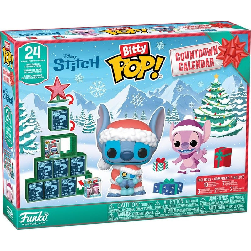 Figurka Funko Bitty POP Disney Stitch - Advent Calendar Deluxe - kolekcjonerski kalendarz adwentowy 2024