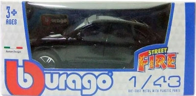 Zabawka BBURAGO 1-PAK AUTKO METALOWE PORSCHE MACAN 1:43 - kolekcjonerska premium zabawki Aseo dla dzieci