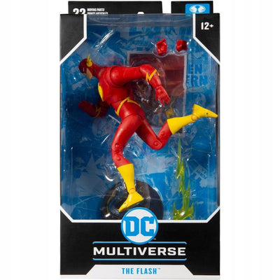 DC MULTIVERSE MCFARLANE TOYS  THE FLASH - widok 2 opakowania szczegoly zabawka kolekcja