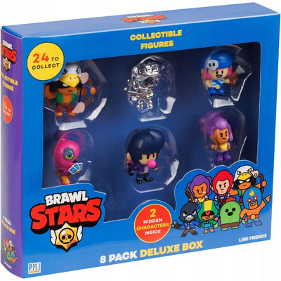 Zabawka BRAWL STARS PMI 8-PAK BO SILVER JESSIE PENNY TARA  - kolekcjonerska premium zabawki Aseo dla dzieci