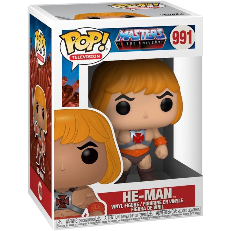 Figurka Funko POP He-Man - Masters of the Universe MOTU serial - kolekcjonerski Prince Adam retro 80s