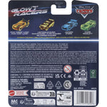 CARS GLOW RACERS AUTA METAL METALOWY POJ - widok 2 Mattel opakowanie szczegoly collectible