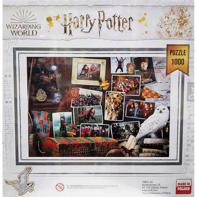 Zabawka PUZZLE WIZARDING WORLD HARRY POTTER 1000 SZTUK ELE - kolekcjonerska premium zabawki Aseo dla dzieci
