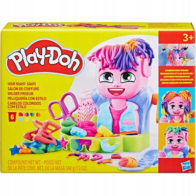 Zabawka PLAY-DOH ORYGINALNA CIASTOLINA HASBRO ZESTAW FRYZJ - kolekcjonerska Hasbro premium dla dzieci fanow