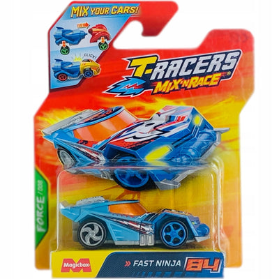 Zabawka T-RACERS 2.0 MIX 'N RACE MAGIC BOX FORCE 008 SAMOC - kolekcjonerska premium zabawki Aseo dla dzieci