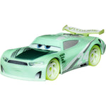 CARS GLOW RACERS AUTA METAL POJAZD ŚWIEC - widok 4 Mattel opakowanie szczegoly collectible