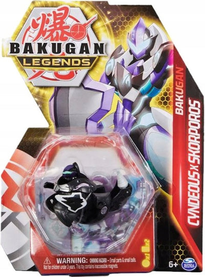 Zabawka BAKUGAN LEGENDS KULA  CYNDEOUS X SKORPOROS - kolekcjonerska premium zabawki Aseo dla dzieci