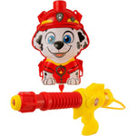 PISTOLET NA WODĘ Z PLECAKIEM PSI PATROL  - widok 3 opakowania szczegoly zabawka kolekcja