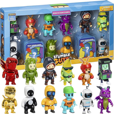 STUMBLE GUYS 12-PAK SERIA 2 PMI ZESTAW ORYGINALNYCH RUCHOMYCH FIGUREK