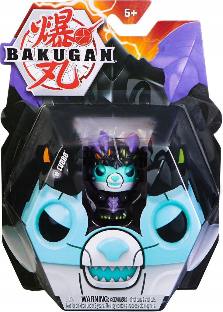 Zabawka BAKUGAN  CZARNY CUBBO X DARKUS NILLIOUS - kolekcjonerska premium zabawki Aseo dla dzieci